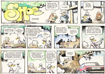 JEFF MACNELLY (1977-2000) Shoe. Sunday Page comic dated March 15th 1987.